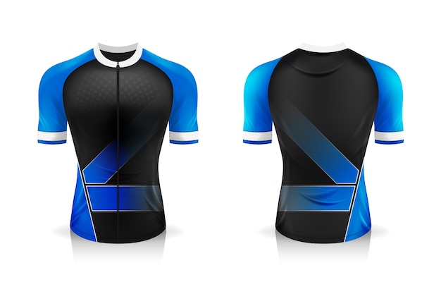 Download Premium Vector | Specification cycling jersey template