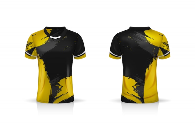 Download Premium Vector Specification Soccer Sport Esport Gaming T Shirt Jersey Template Uniform