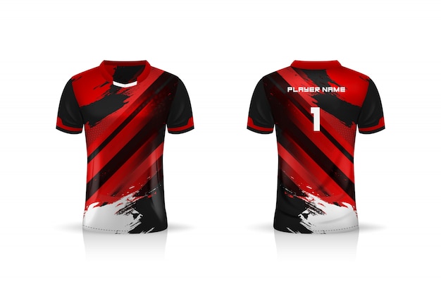 3558+ Esports Jersey Template Psd Free Download DXF Include - 3558