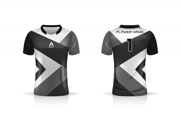 Download Specification soccer sport , esports gaming t shirt jersey template. uniform . illustration ...