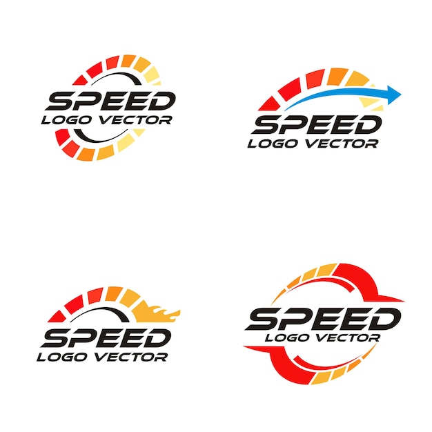 Speed rpm logo Vector | Premium Download