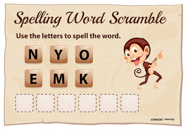 jumble that scrambled word game
