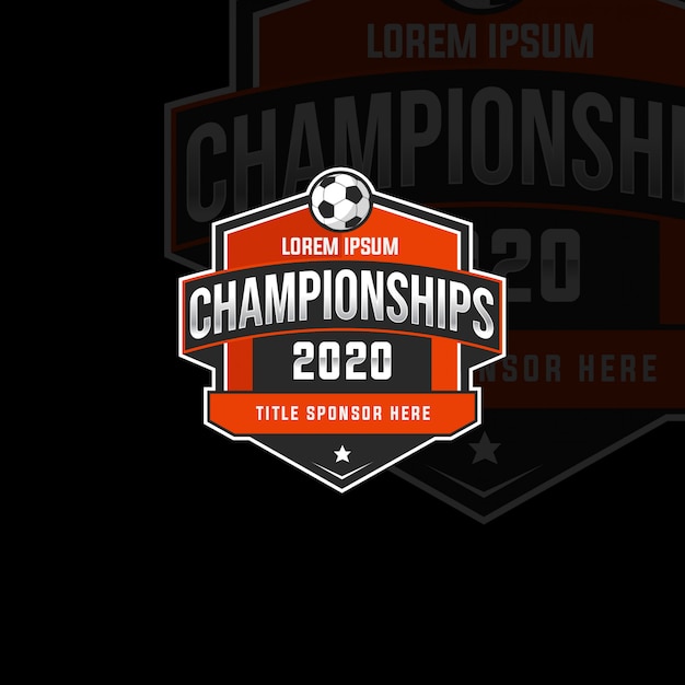 Premium Vector | Sport 2020 championship badge