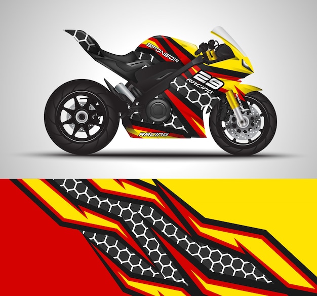 Premium Vector Sport Bikes Wrap Decal And Vinyl Sticker Illustration