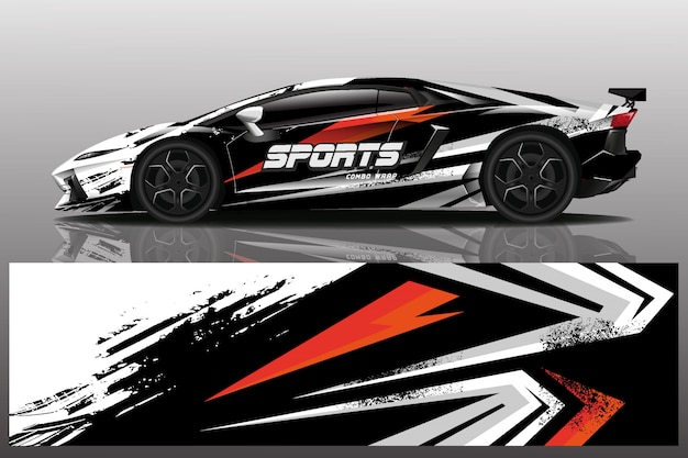 Download Free Sport Car Decal Wrap Illustration Premium Vector Use our free logo maker to create a logo and build your brand. Put your logo on business cards, promotional products, or your website for brand visibility.