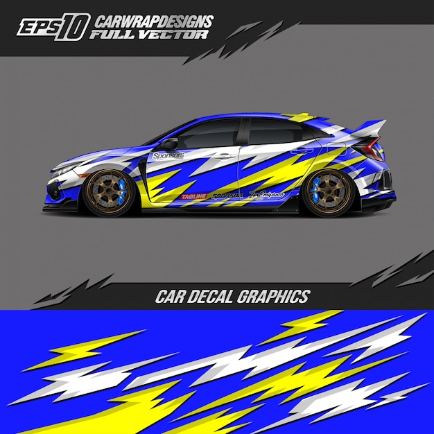 Download Free Sport Car Wrap Abstract Racing Design Premium Vector Use our free logo maker to create a logo and build your brand. Put your logo on business cards, promotional products, or your website for brand visibility.
