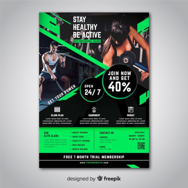 Sports Flyer Template Free