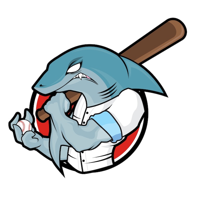 Premium Vector | Sport mascot - shark