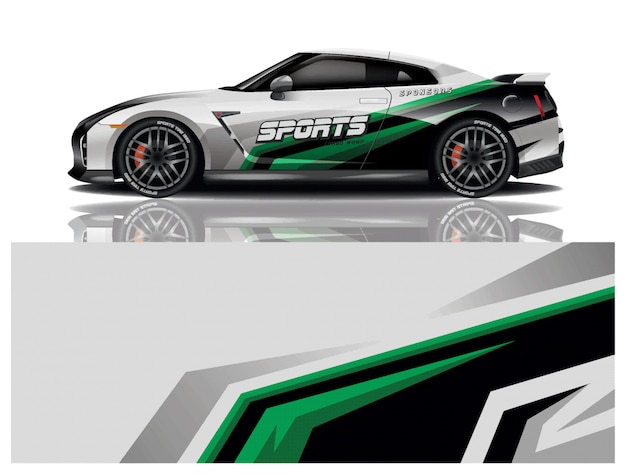 Download Free Sports Car Wrapping Decal Design Premium Vector Use our free logo maker to create a logo and build your brand. Put your logo on business cards, promotional products, or your website for brand visibility.