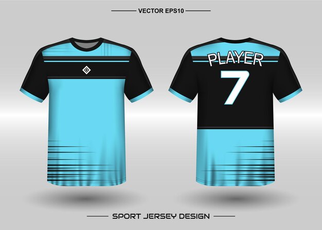 black jersey design