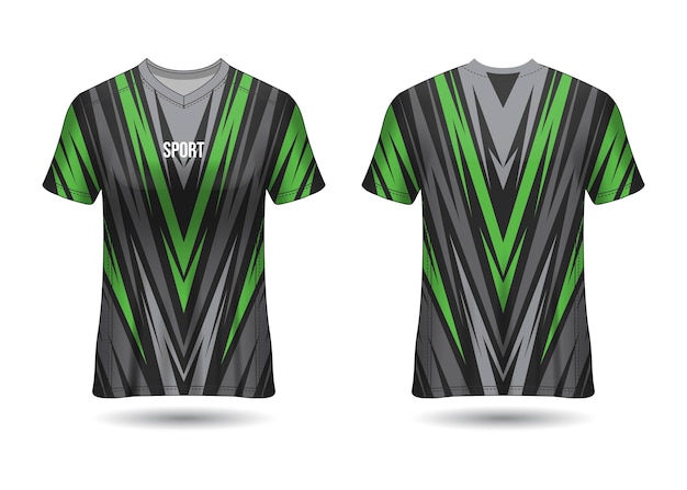 Premium Vector | Sports jersey design template for team uniforms