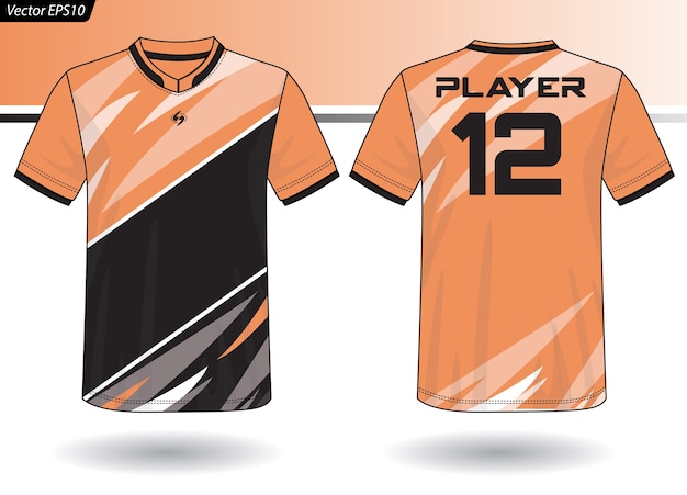 download template jersey