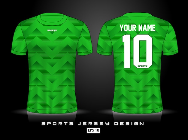 Premium Vector | Sports jersey template