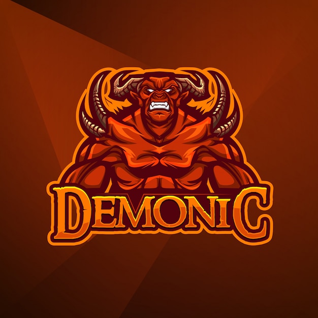Download Free Sports Mascot Logo Design Vector Template Esport Demon Devil Use our free logo maker to create a logo and build your brand. Put your logo on business cards, promotional products, or your website for brand visibility.