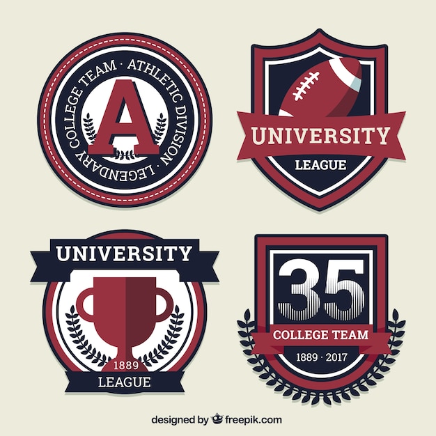 Download Free Sports Shields For Student Teams Free Vector Use our free logo maker to create a logo and build your brand. Put your logo on business cards, promotional products, or your website for brand visibility.