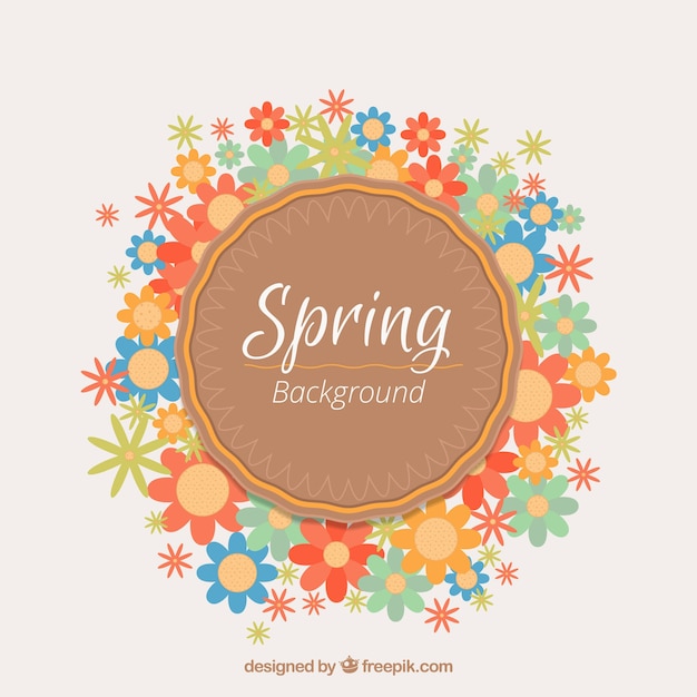 Free Vector | Spring background