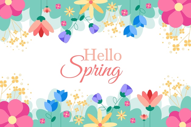 Free Vector | Spring background