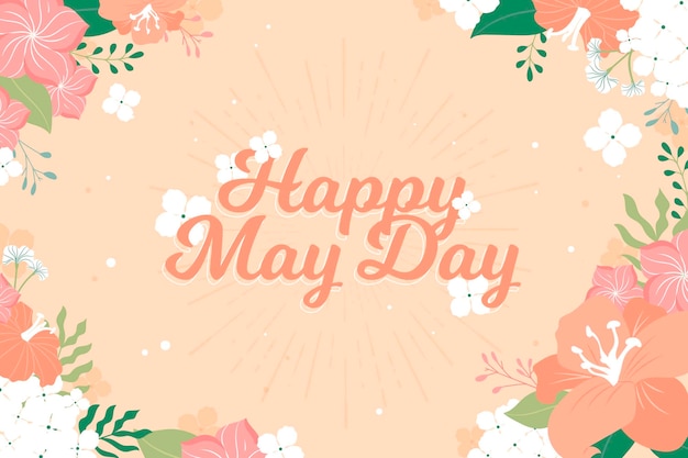 spring-floral-happy-may-day-free-vector