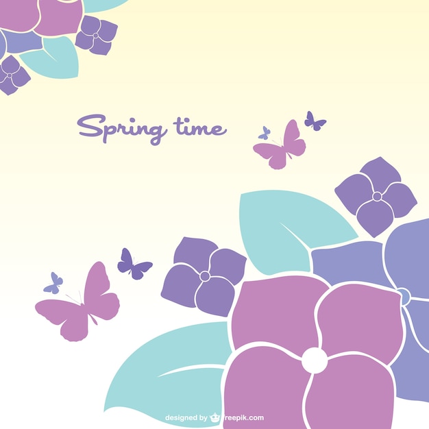 Free Vector Spring Flowers Vector