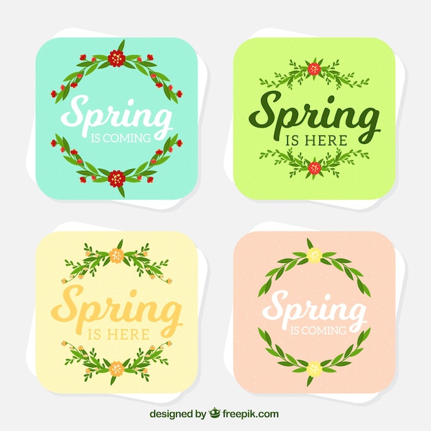 free-vector-spring-greeting-cards