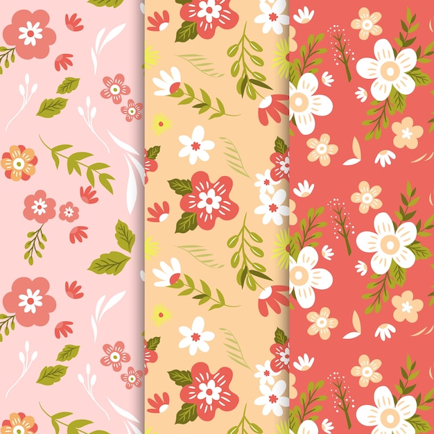 Free Vector | Spring pattern collection