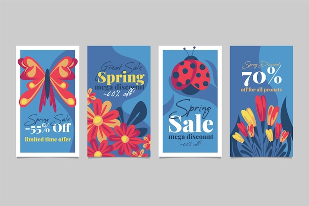 Download Free Download Free Spring Sale Instagram Story Collection With Use our free logo maker to create a logo and build your brand. Put your logo on business cards, promotional products, or your website for brand visibility.
