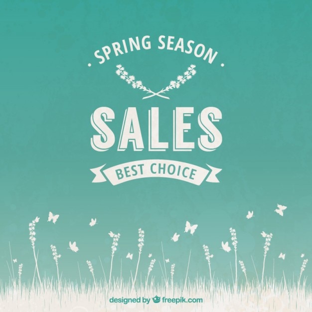 Spring season sales