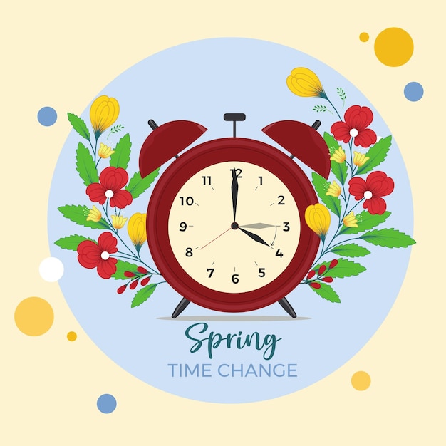 Premium Vector Spring time change