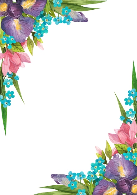 Free Free 244 Square Flower Frame Svg SVG PNG EPS DXF File