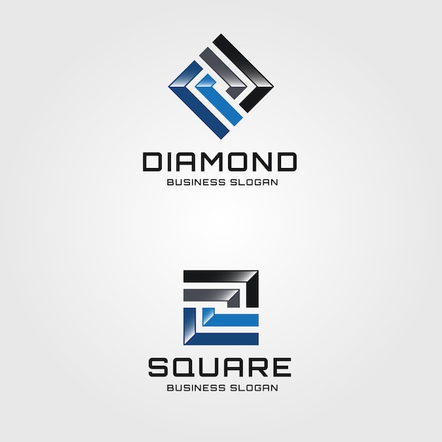 Download Free Square Logo Template Premium Vector Use our free logo maker to create a logo and build your brand. Put your logo on business cards, promotional products, or your website for brand visibility.