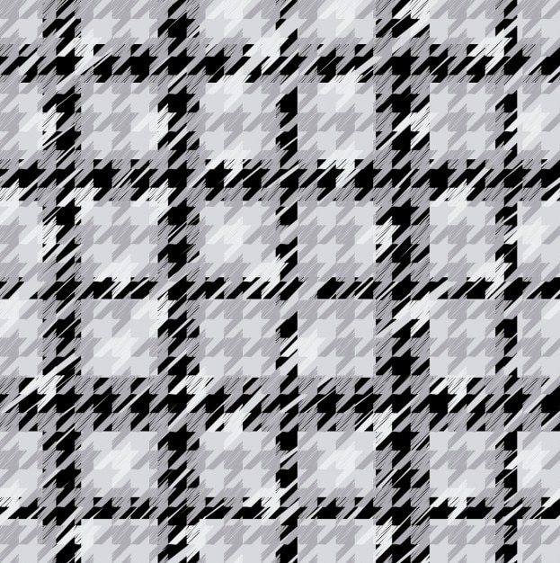 千鳥格子の正方形のパターン 無料のベクター