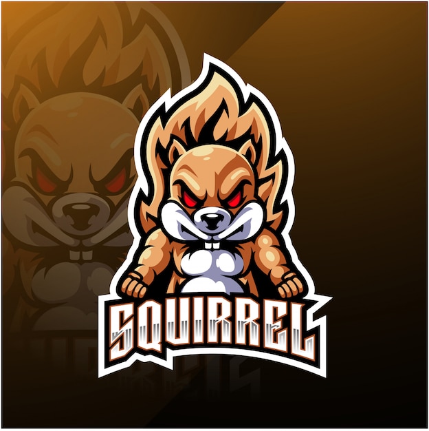 Download Free Squirrel Esport Mascot Logo Design Premium Vector Use our free logo maker to create a logo and build your brand. Put your logo on business cards, promotional products, or your website for brand visibility.