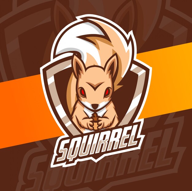 Download Free Squirrel Mascot Esport Logo Design Premium Vector Use our free logo maker to create a logo and build your brand. Put your logo on business cards, promotional products, or your website for brand visibility.