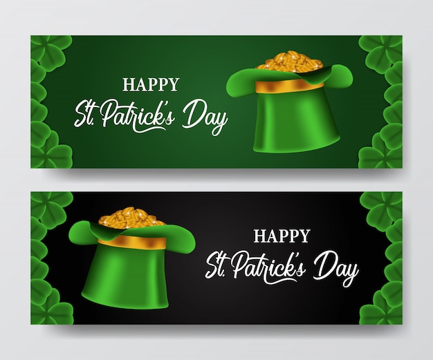 st patricks day facebook bannes