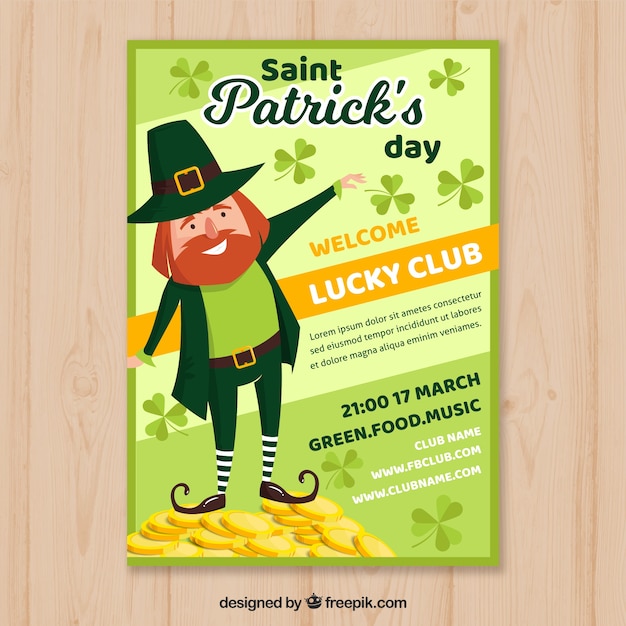 st paddys day flyer free