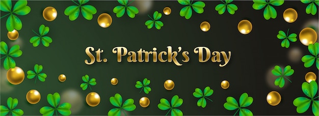 Premium Vector | St. patrick's day header