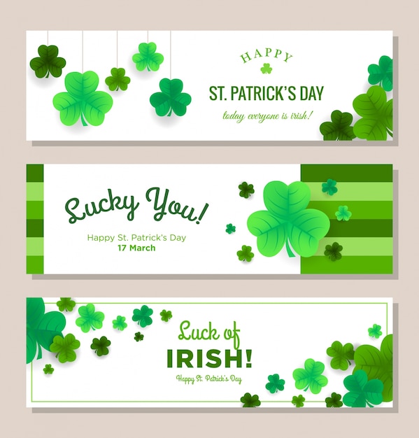 cool st patricks day banner
