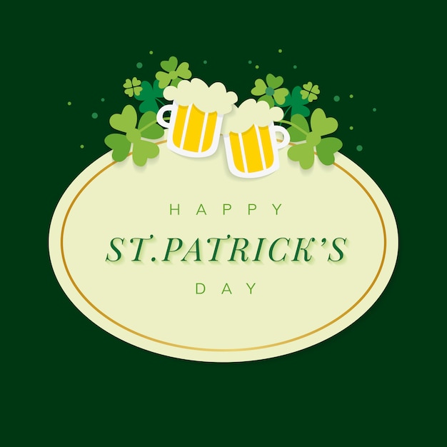Download Free St Patrick S Day Oval Badge Vector Free Vector Use our free logo maker to create a logo and build your brand. Put your logo on business cards, promotional products, or your website for brand visibility.