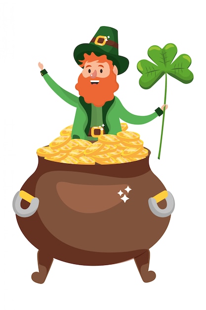 St patricks day cartoon Vector | Premium Download