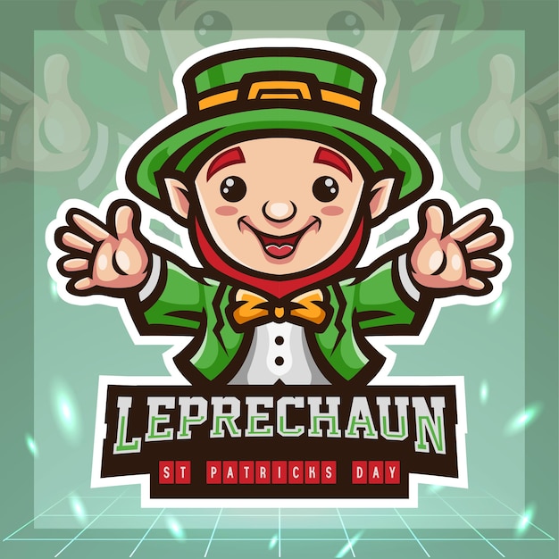 Premium Vector | St. patricks day leprechaun cute cartoon mascot ...