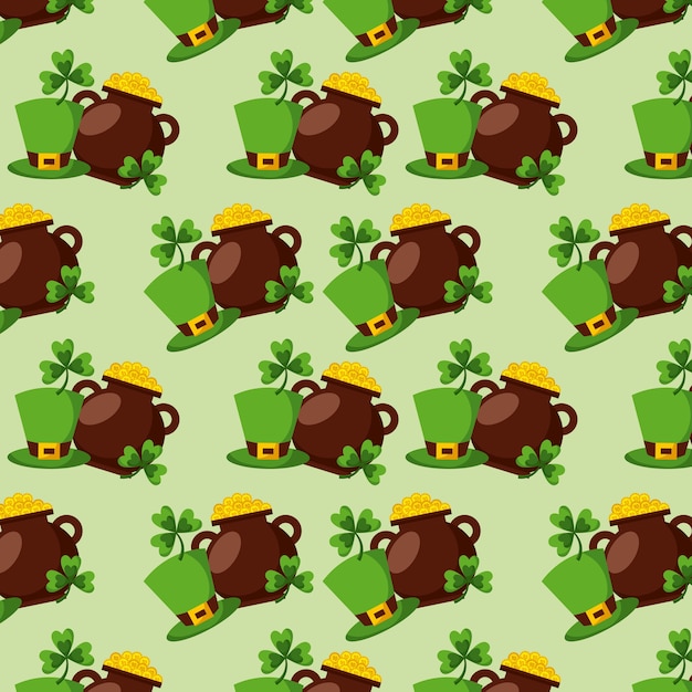 Premium Vector St Patricks Day Pattern