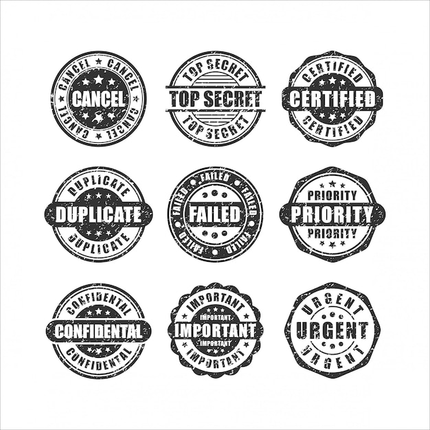 Download Free Stamps Design Set Collection Premium Vector Use our free logo maker to create a logo and build your brand. Put your logo on business cards, promotional products, or your website for brand visibility.