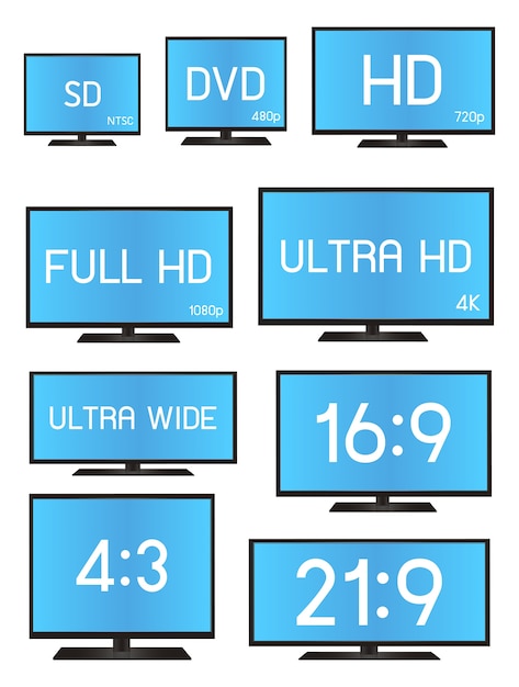 Tv Sizes Chart 4k