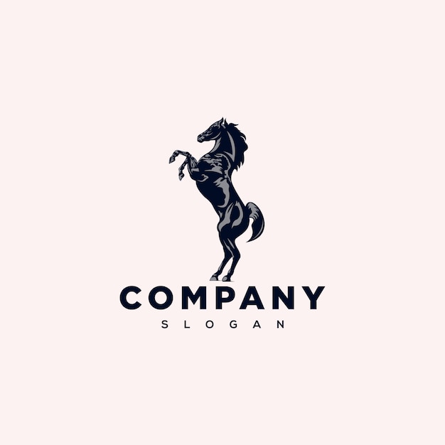 Download Free Standing Horse Logo Design Premium Vector Use our free logo maker to create a logo and build your brand. Put your logo on business cards, promotional products, or your website for brand visibility.