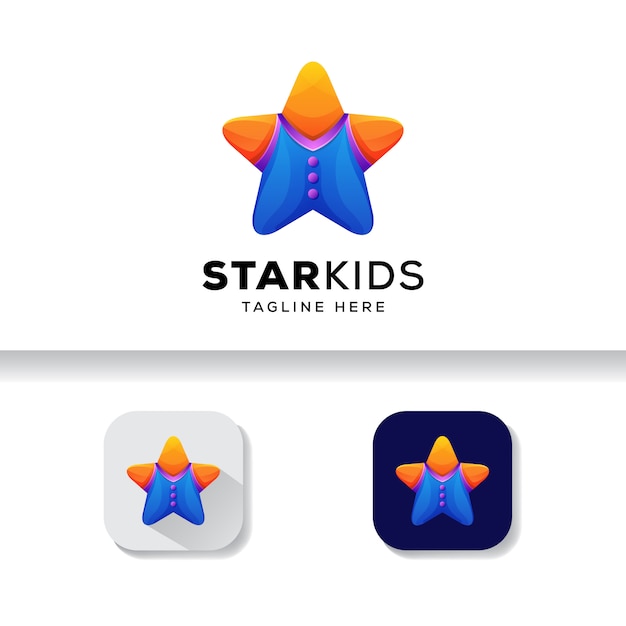 Download Kids Company Logo PSD - Free PSD Mockup Templates