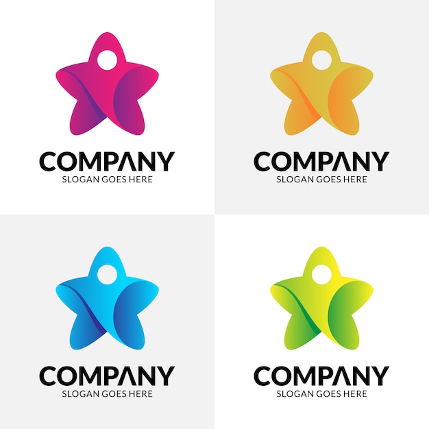 Download Free Star People Logo Premium Vector Use our free logo maker to create a logo and build your brand. Put your logo on business cards, promotional products, or your website for brand visibility.