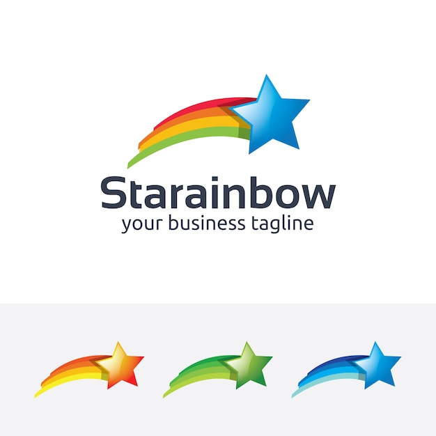Download Free Star Rainbow Vector Logo Template Premium Vector Use our free logo maker to create a logo and build your brand. Put your logo on business cards, promotional products, or your website for brand visibility.