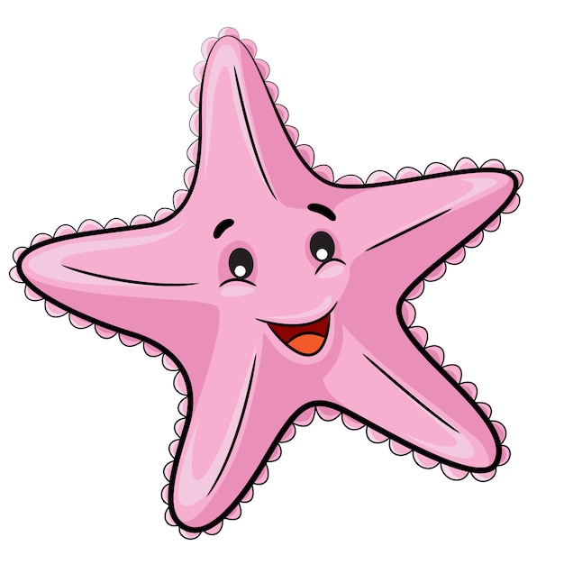 Download Starfish cartoon | Premium Vector