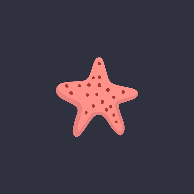 Premium Vector | Starfish symbol social media post animal vector ...