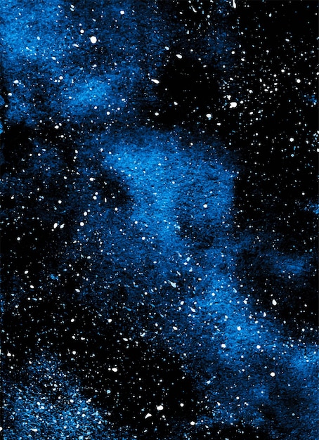 Download Premium Vector Starry Night Sky With Milky Way In Space